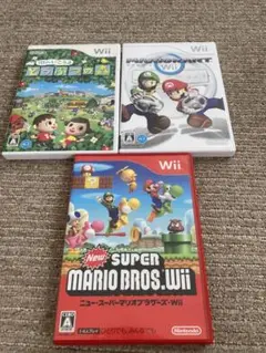 【Wii】sd-1 どうぶつの森　マリオカート　ニュースーパーマリオブラザーズ