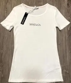 【MAX&Co.】マックスアンドコー スタッズロゴTシャツ S サイズ