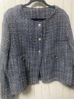 SHEIN ⭐️お値下げ⭐️ノーカラージャケット XL