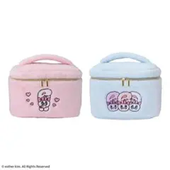 送料無料　2種セット　エスターバニー　ふわふわバニティポーチ