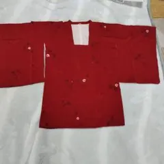 レディース　羽織　着物　おそらく未使用品　赤