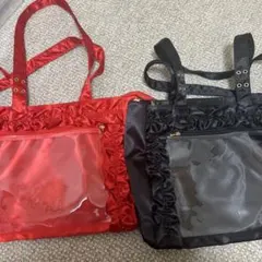 痛バック　赤・黒　セット