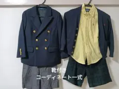 ラルフローレン フォーマル6点セット 120 卒園式 入学式 金ボタン