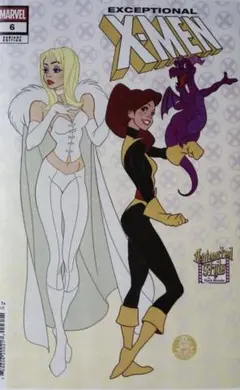 アメコミ　marvel　 　エマ・フロスト　マーク・ブルックス　コミコン アメコミ marvel マーク・ブルックス エマ・フロスト コミコン - メルカリ