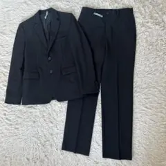 美品　COMME CA ISM コムサイズム 卒業式 スーツ 160 黒 男の子
