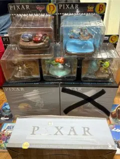 ピクサー　ハッピーくじ　一番くじ　ラストワン含むフィギュアコンプセット