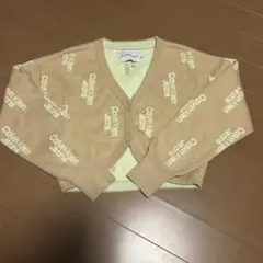 Calvin Klein Jeans ロゴカーディガン S