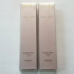 銀座ステファニー化粧品ピュアード100薬用リンクルホワイトクリーム40g2個のサムネイル