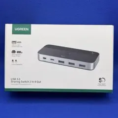 UGREEN USB 3.0 切替器 2 In 4 Out CM662