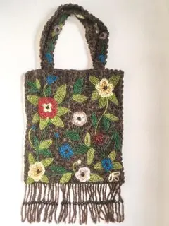 PIERRE URBACH(ピエールウルヴァシュ)★ビーズバッグ★アンティーク風