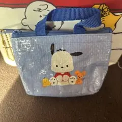 サンリオ ポチャッコ マイクロ バッグチャーム セリア ポーチ キーホルダー