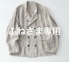 CONFECT ブラックリネンキャンバスクックジャケットのサムネイル