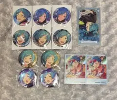 あんスタ 中国 童夢繽紛 招募 星幻時序 クリアカード 缶バッジ 深海奏汰