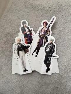 刀ミュ 乱舞博覧会 東京ドームシティコラボ 紙製スタンド 4つセット