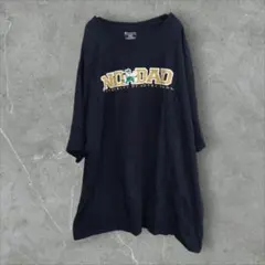 【k4387】USA古着00sチャンピオン刺繍半袖ビッグTシャツカレッジ3XL