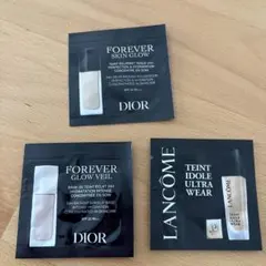 Dior & Lancôme ファンデーションサンプルセット