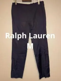 ラルフローレン ストレッチパンツ サイズ9 ブラック 黒 レーヨン混 日本製