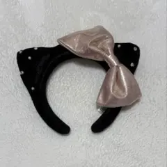 USJ カチューシャ ハローキティ ベロア リボン