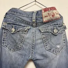 true religion ブルーデニム トゥルーレリジョン