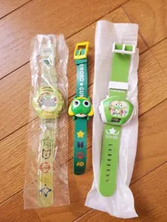 【新品未使用品】激レア ケロロ軍曹 腕時計3点セット