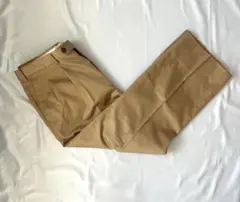 【美品】 ツータック チノスラックス コットン ベージュ XL カジュアル