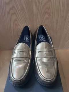 COLE HAAN コールハーン　ゴールド ローファー