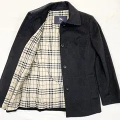 ステンカラーコート ピーコート