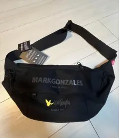 MARK GONZALES ボディバッグ ブラック【未使用・タグに難あり ￼】
