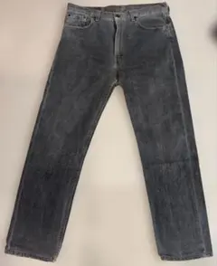 levis black denim w36 524 made in usa - メルカリ