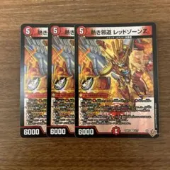 熱き邪道　レッドゾーンΖ 3枚