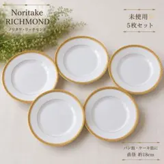 ノリタケ ケーキ皿 5枚セット 新品未使用 箱付き ノリタケ・ダイヤモンドコレクション #5535 イナギュレーション 食器