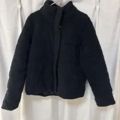 Abercrombie & Fitch ブラック ボアジャケット Lサイズ