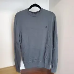 FRED PERRY グレー ニット セーター L