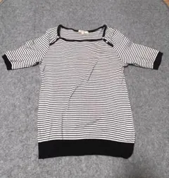 Hush Hush 半袖ストライプTシャツ サイズ2