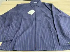 ジャーナルスタンダード　ストライプ長袖シャツ ネイビー 新品