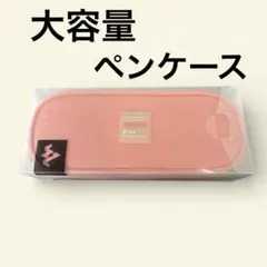 ペンケース 大容量 筆箱 布 大容量 2層 ピンク 布 新学期 入学 プレゼント