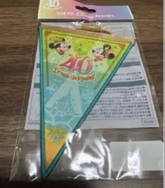 [未開封] 東京ディズニーランド　40周年　ガーランド