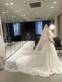 ブライダルアクセサリー4点セット ベール ティアラ ヘアアクセサリー 結婚式