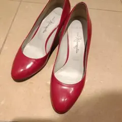 銀座かねまつ　ピンヒール　レッドのサムネイル