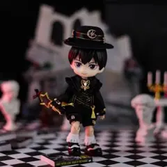 オビツ11 ねんどろいど どーる セット 黒 ピコニーモP 服 ドレス 王子