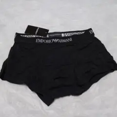 EMPORIO ARMANI ボクサーブリーフ Sサイズ 黒