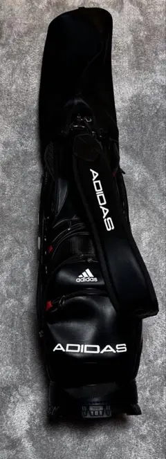 ADIDAS ゴルフキャディバッグ ブラック