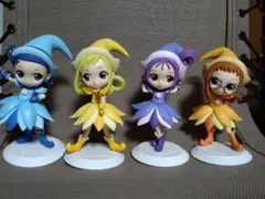 【美品】おジャ魔女どれみ Qposket フィギュア 4体セット