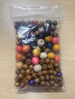 木製ビーズセット