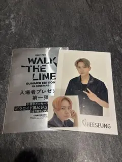ENHYPEN ヒスン WALK THE LINE 入場特典 ムビチケ特典 ෆ‪