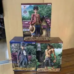 ワンピース フィギュア 　マスタースターピース　3兄弟