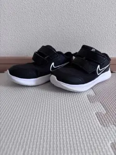 Nike ブラック スニーカー ベルクロ