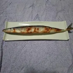 食品サンプル　秋刀魚の塩焼き　リアルサイズ