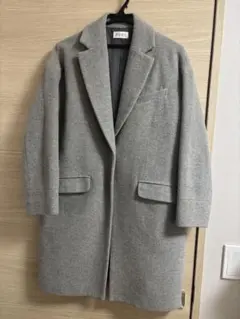 PLST グレー チェスターコート