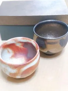 信楽焼　やすお陶房のペアカップのサムネイル